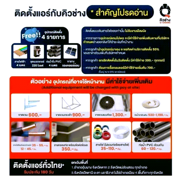 Haier เครื่องปรับอากาศติดผนัง Fixed Speed รุ่น QEMC Series - Image 3