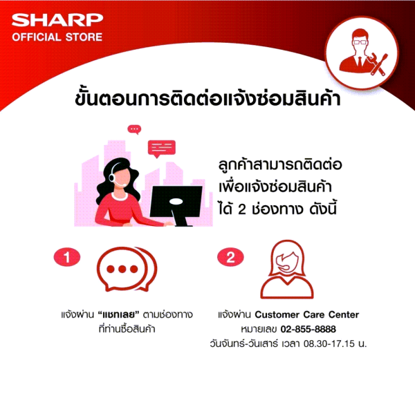 SHARP แอร์ติดผนัง J-Tech Inverter รุ่น AH-XP10BMB, XP13BMB, XP18BMB ,XP24BMB - Image 3